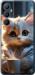 Чехол для Realme C65 4G White cat