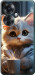 Чохол для Oppo Reno11 F White cat