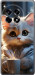 Чехол для OnePlus 12R White cat