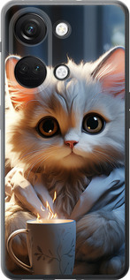 Чохол для OnePlus Nord 3 White cat