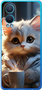 Чехол для OnePlus Nord CE4 Lite White cat