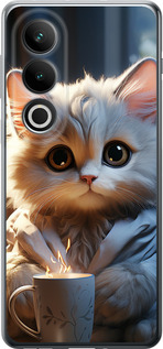 Чохол для OnePlus ACE 3V White cat