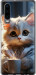 Чехол для Huawei P30 White cat