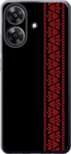 Чохол для Realme Note 60 Вишиванка 53 (Червоний)