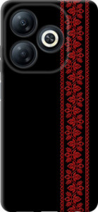 Чохол для Infinix Smart 8 Вишиванка 53 (Червоний)