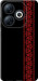 Чохол для Infinix Smart 8 Вишиванка 53 (Червоний)