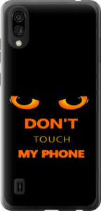 Чохол для ZTE Blade A5 2020 Don't touch the phone (Чорний)