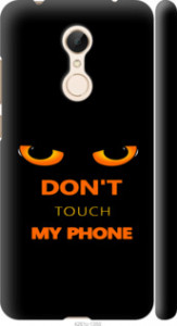 Чехол для Xiaomi Redmi 5 Don't touch the phone (Черный)