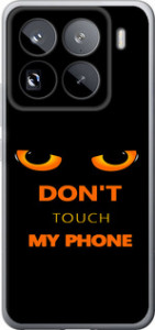 Чехол для Xiaomi 15 Pro Don't touch the phone (Черный)