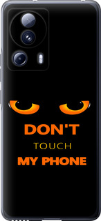 Чохол для Xiaomi Civi 2 Don't touch the phone (Чорний)