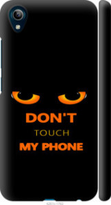 Чехол для Vivo Y91C Don't touch the phone (Черный)