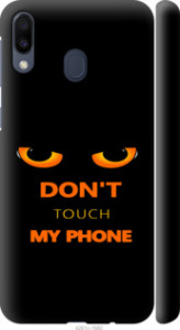 Чехол для Samsung Galaxy M20 Don't touch the phone (Чорний)
