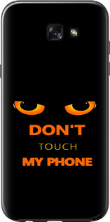 Чехол для Samsung Galaxy A7 (2017) Don't touch the phone (Чорний)