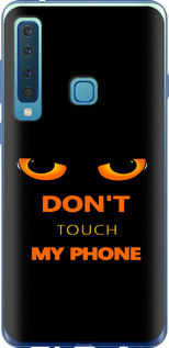 Чохол для Samsung Galaxy A9 (2018) Don't touch the phone (Чорний)