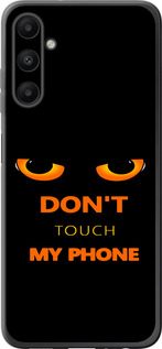 Чехол для Samsung Galaxy A05s Don't touch the phone (Чорний)