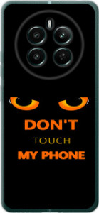 Чохол для Realme 12+ Don't touch the phone (Чорний)