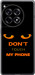 Чехол для OnePlus 12R Don't touch the phone (Чорний)