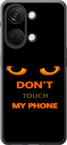 Чохол для OnePlus Nord 3 Don't touch the phone (Чорний)