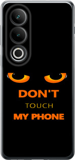 Чехол для OnePlus ACE 3V Don't touch the phone (Чорний)