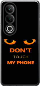 Чехол для OnePlus ACE 3V Don't touch the phone (Чорний)