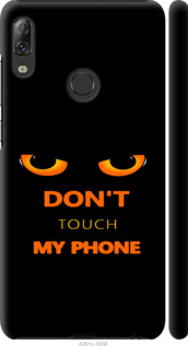 Чехол для Lenovo K5 Pro Don't touch the phone (Черный)