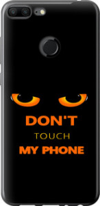 Чохол для Huawei Honor 9 Lite Don't touch the phone (Чорний)