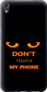 Чехол для Asus ZENFONE Live ZB501KL Don't touch the phone (Черный)
