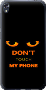 Чехол для Asus ZENFONE Live ZB501KL Don't touch the phone (Черный)