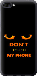 Чехол для Asus ZenFone 4 Max ZC520KL Don't touch the phone (Чорний)