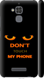 Чехол для Asus Zenfone 3 Max ZC520TL Don't touch the phone (Черный)