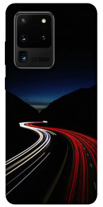 Чехол Красно-белая дорога для Galaxy S20 Ultra (2020)