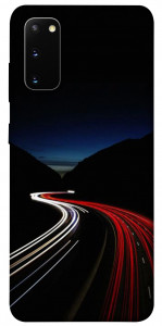 Чохол Червоно-біла дорога для Galaxy S20 (2020)