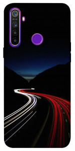 Чохол Червоно-біла дорога для Realme 5