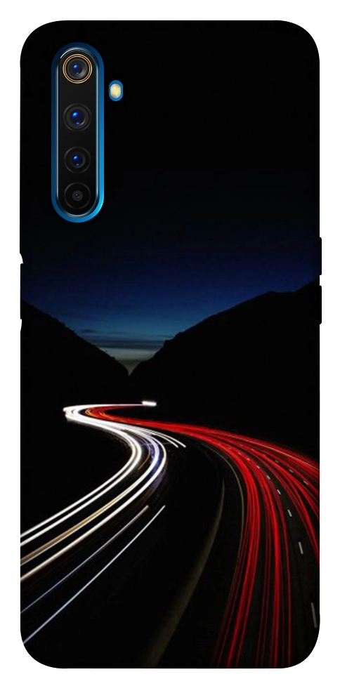 Чохол Червоно-біла дорога для Realme 6 Pro