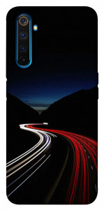 Чохол Червоно-біла дорога для Realme 6 Pro
