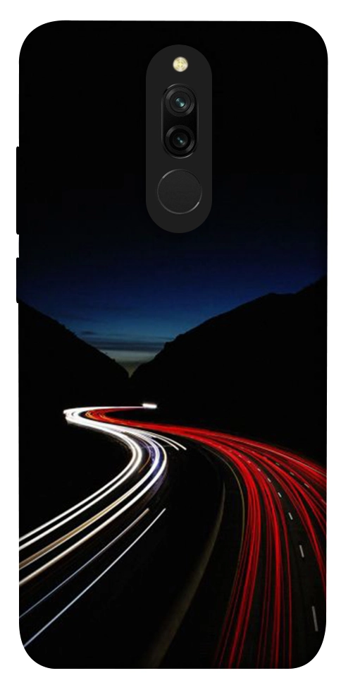 Чехол Красно-белая дорога для Xiaomi Redmi 8