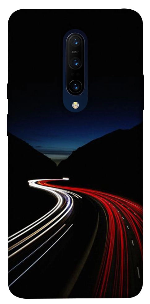 Чохол Червоно-біла дорога для OnePlus 7 Pro