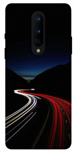 Чохол Червоно-біла дорога для OnePlus 8