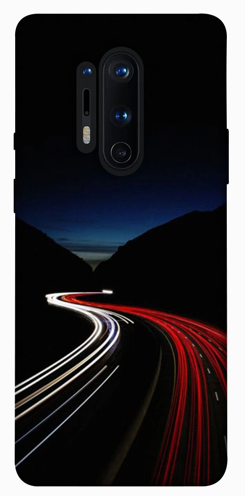 Чохол Червоно-біла дорога для OnePlus 8 Pro