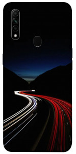 Чохол Червоно-біла дорога для Oppo A31