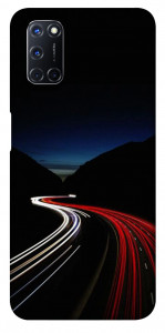 Чехол Красно-белая дорога для Oppo A92
