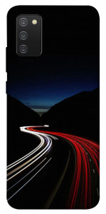 Чехол Красно-белая дорога для Galaxy A02s