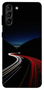 Чохол Червоно-біла дорога для Galaxy S21+