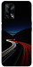 Чехол Красно-белая дорога для Oppo A74 4G