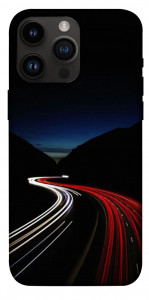 Чехол Красно-белая дорога для iPhone 14 Pro Max