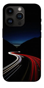 Чехол Красно-белая дорога для iPhone 14 Pro