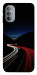 Чехол Красно-белая дорога для Motorola Moto G31
