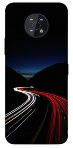 Чехол Красно-белая дорога для Nokia G50