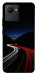 Чехол Красно-белая дорога для Realme C30s