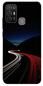Чохол Червоно-біла дорога для ZTE Blade A52